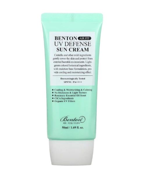 BENTON - Air Fit UV Defense Sun Cream SPF50 PA - Ochranný opaľovací krém 50ml